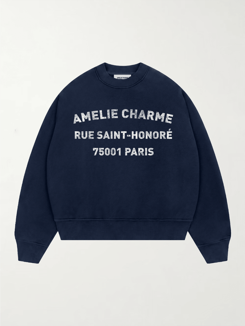 Rue St Honore Crewneck - Amelie Charme
