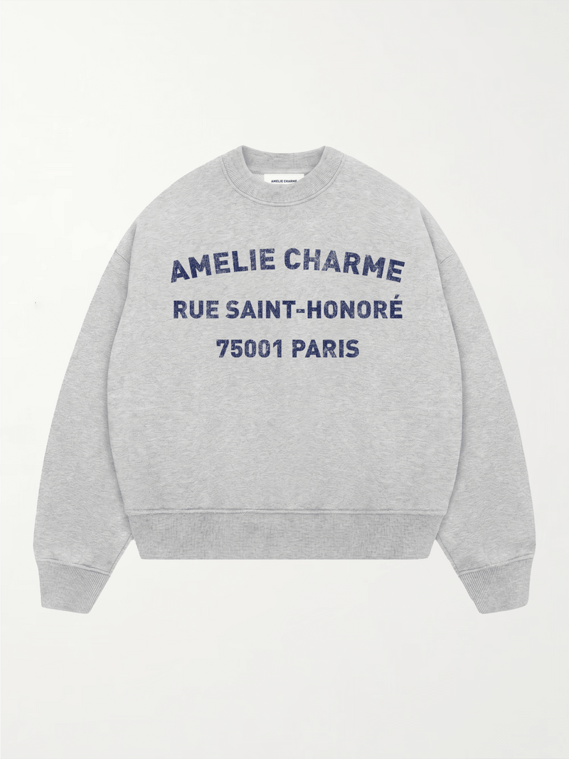 Rue St Honore Crewneck - Amelie Charme