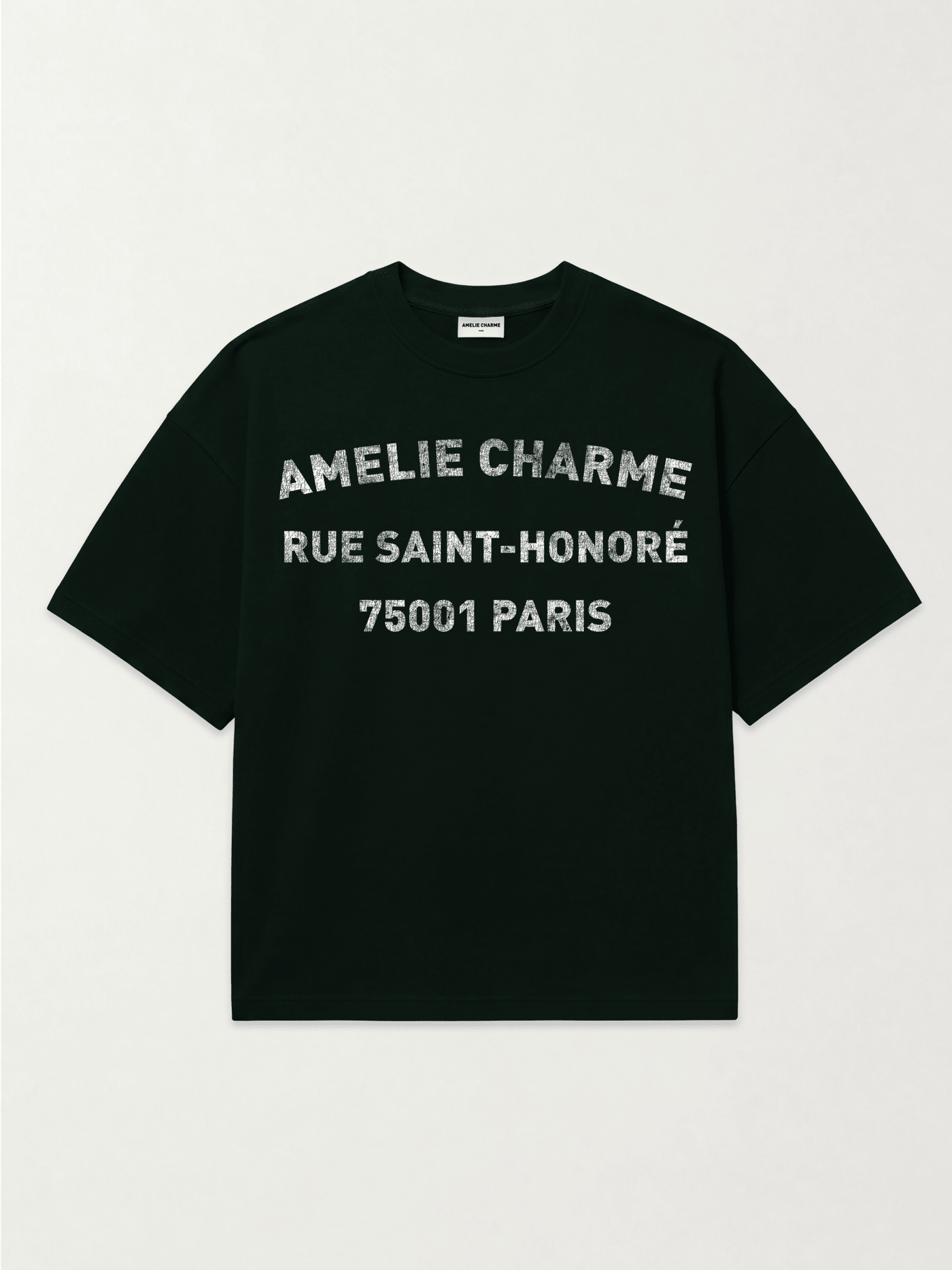 Rue St Honore Heavyweight French Terry Tee - Amelie Charme
