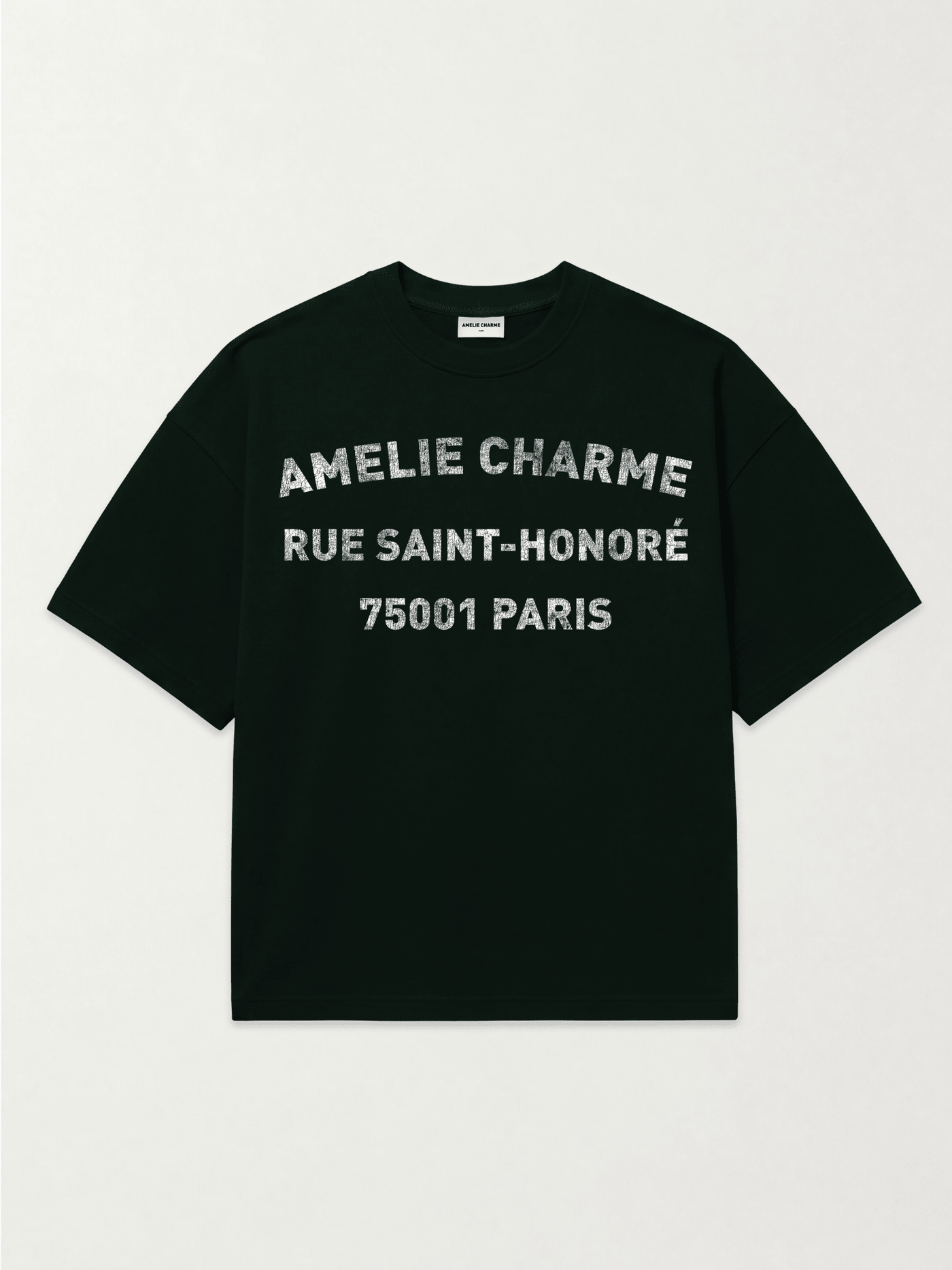 Rue St Honore Heavyweight French Terry Tee - Amelie Charme