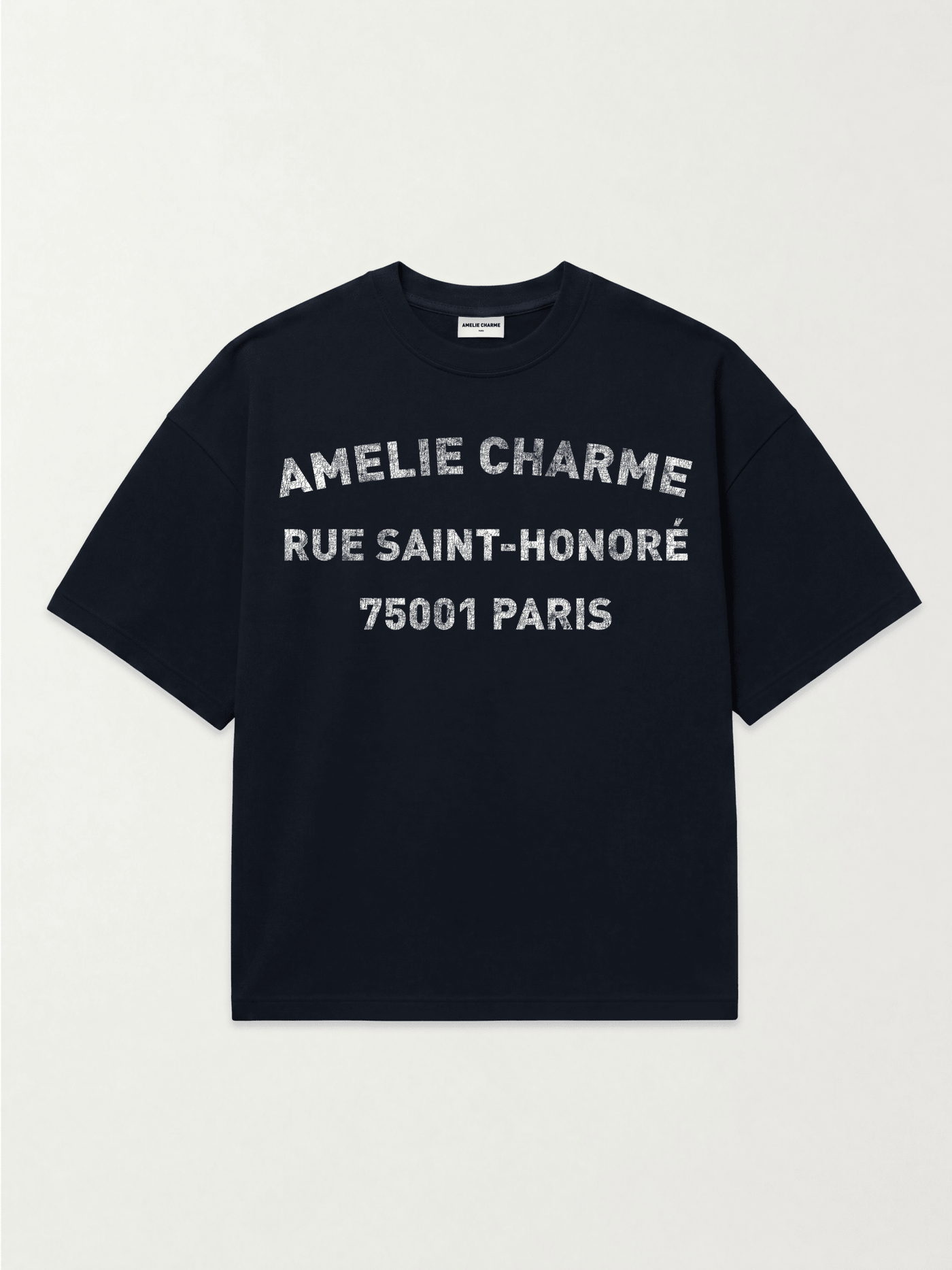 Rue St Honore Heavyweight French Terry Tee - Amelie Charme