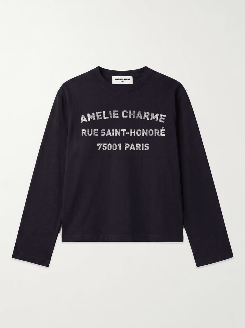 Rue St Honore Long Sleeve Tee - Amelie Charme