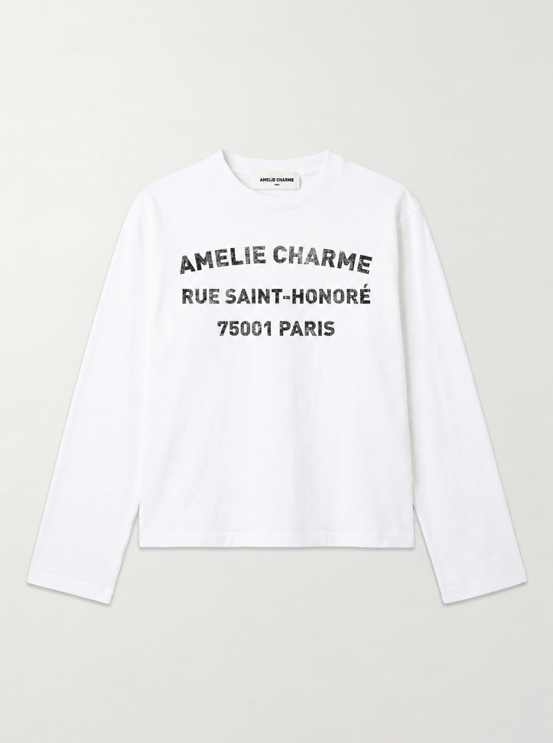 Rue St Honoré Long Sleeve Tee - Amelie Charme