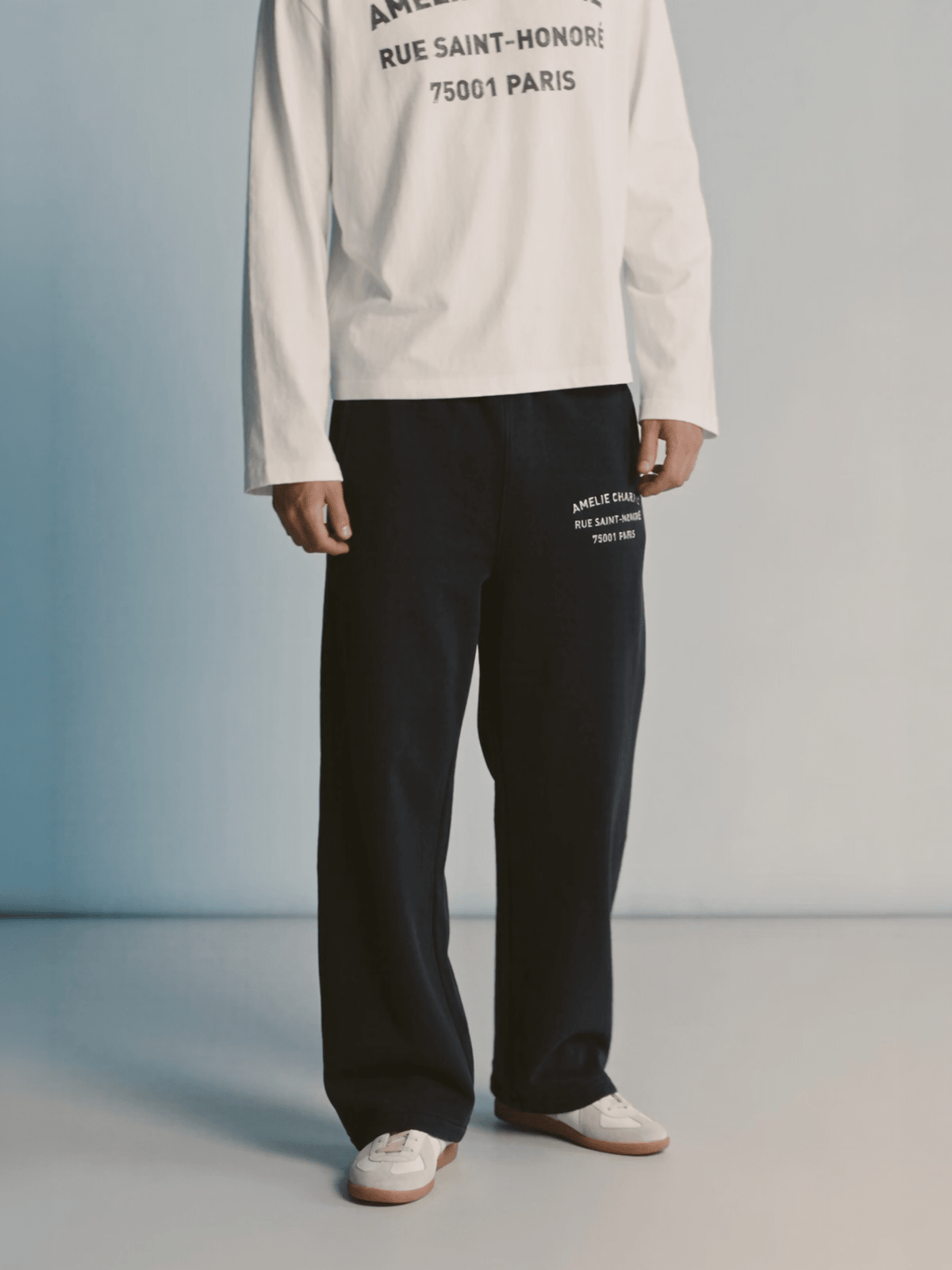 Rue St Honoré Straight Leg Sweatpant - Amelie Charme
