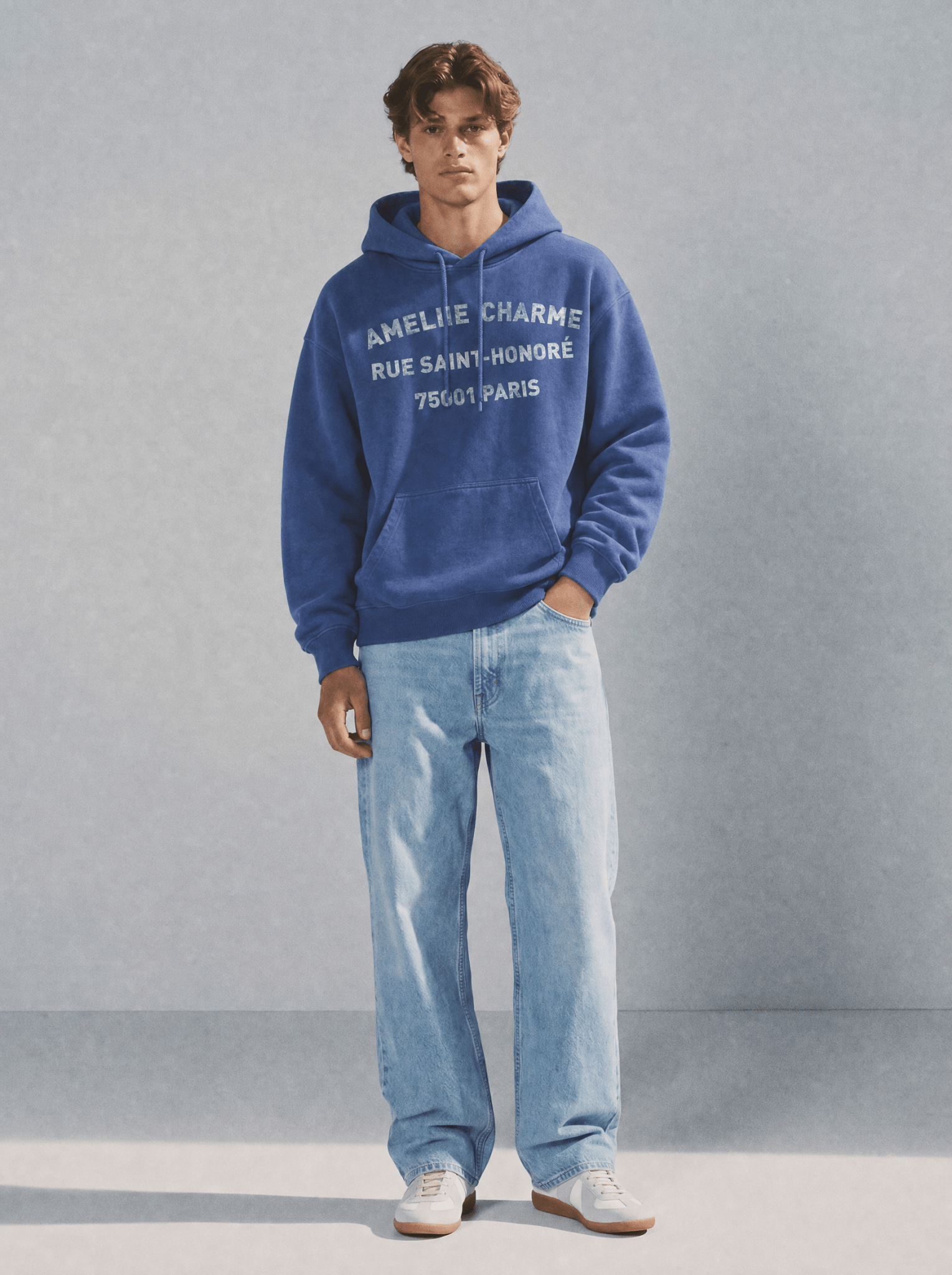 Rue St Honore Washed Hoodie - Amelie Charme