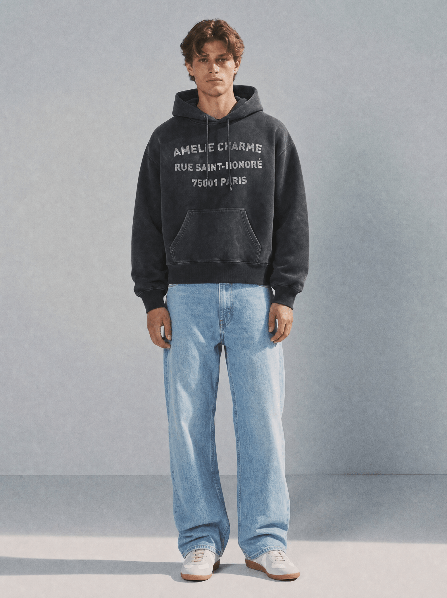 Rue St Honore Washed Hoodie - Amelie Charme