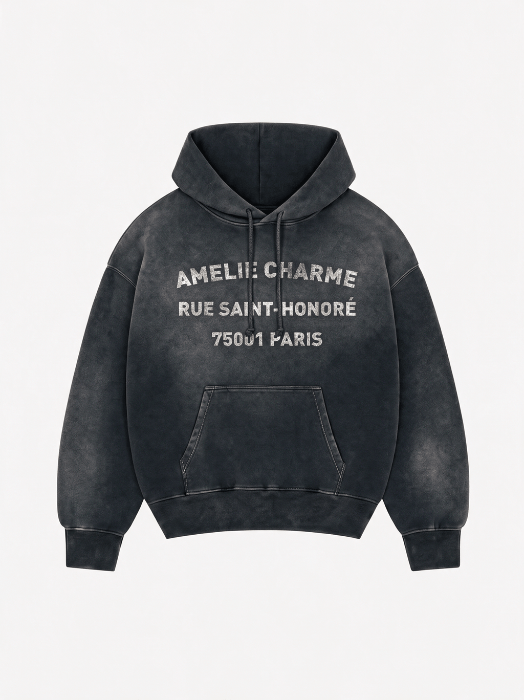 Rue St Honore Washed Hoodie - Amelie Charme