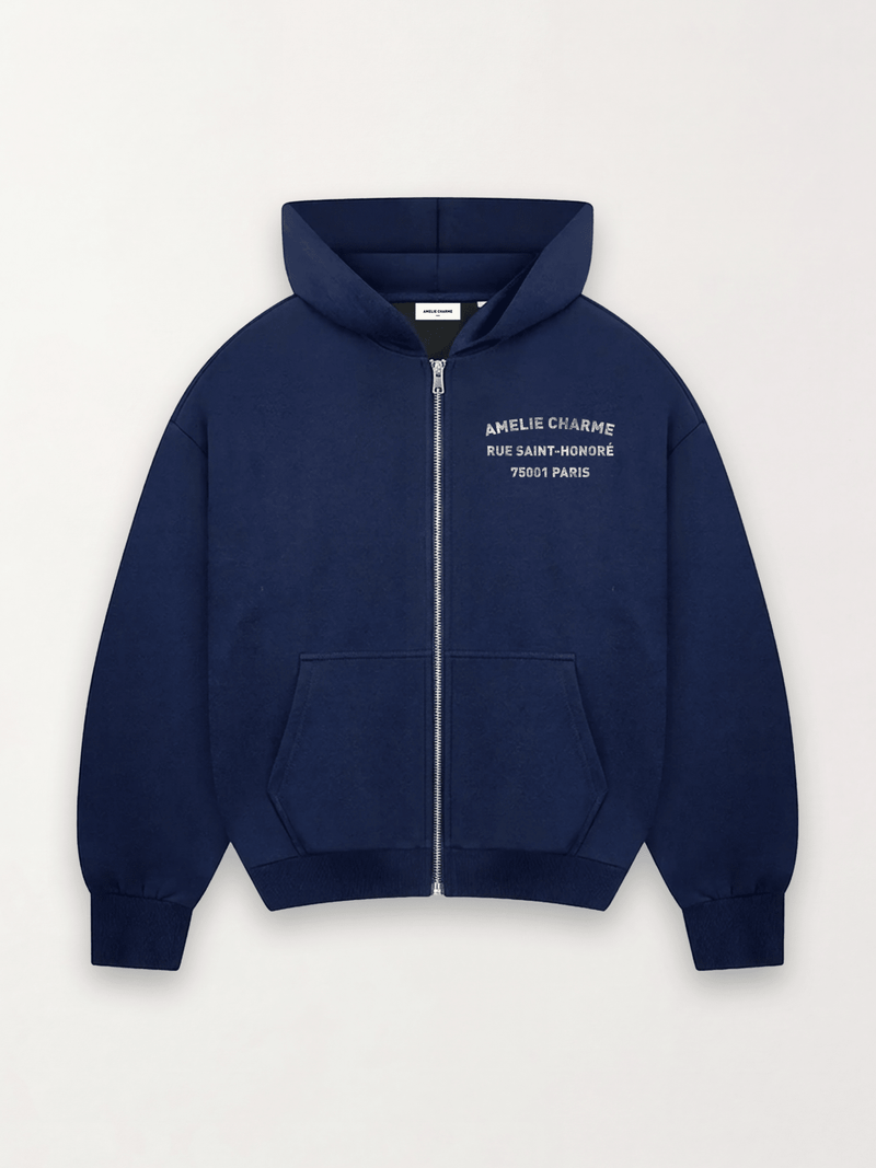 Rue St Honore Zip Hoodie - Amelie Charme