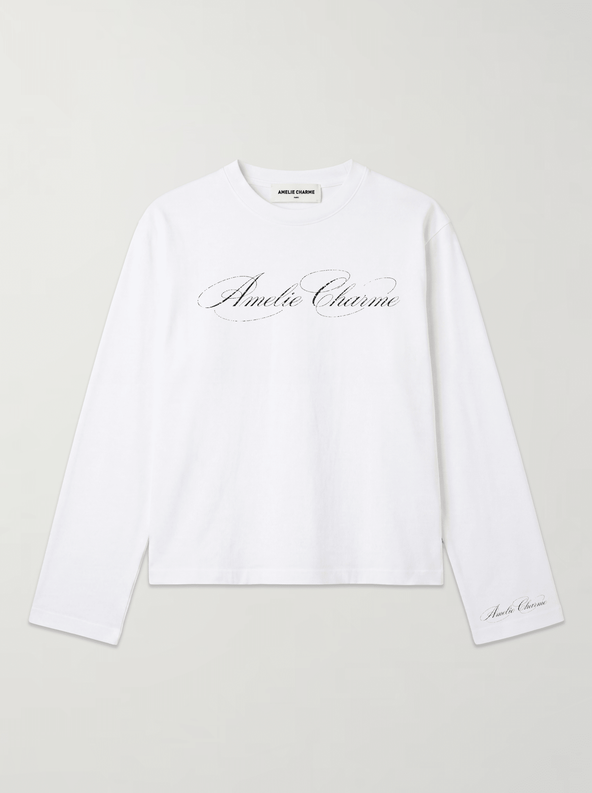 Script Long sleeve Tee - Amelie Charme