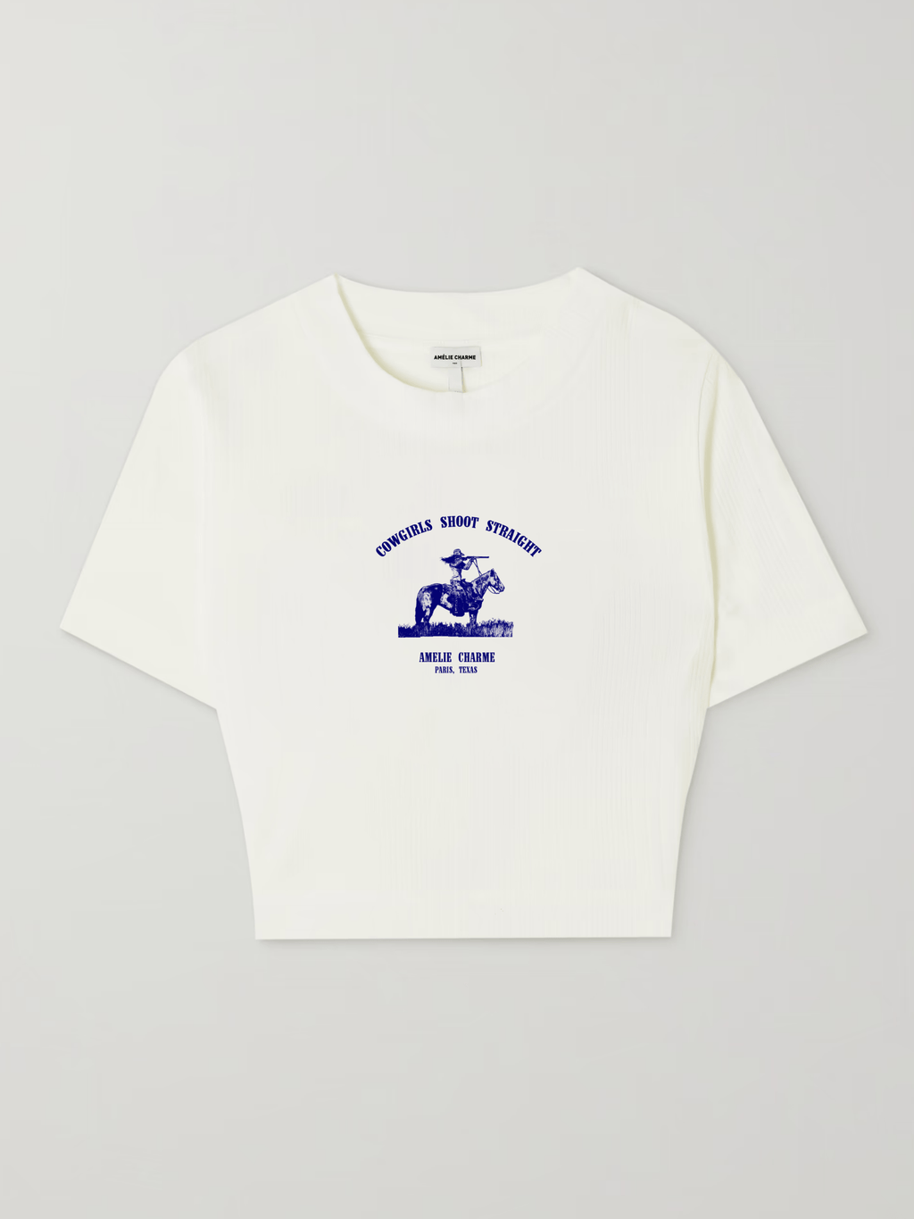 Shoot Straight Baby Tee - Amelie Charme