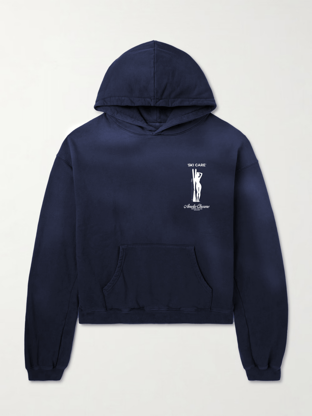 Ski Car Heavyweight Hoodie (Sun - faded) - Amelie Charme