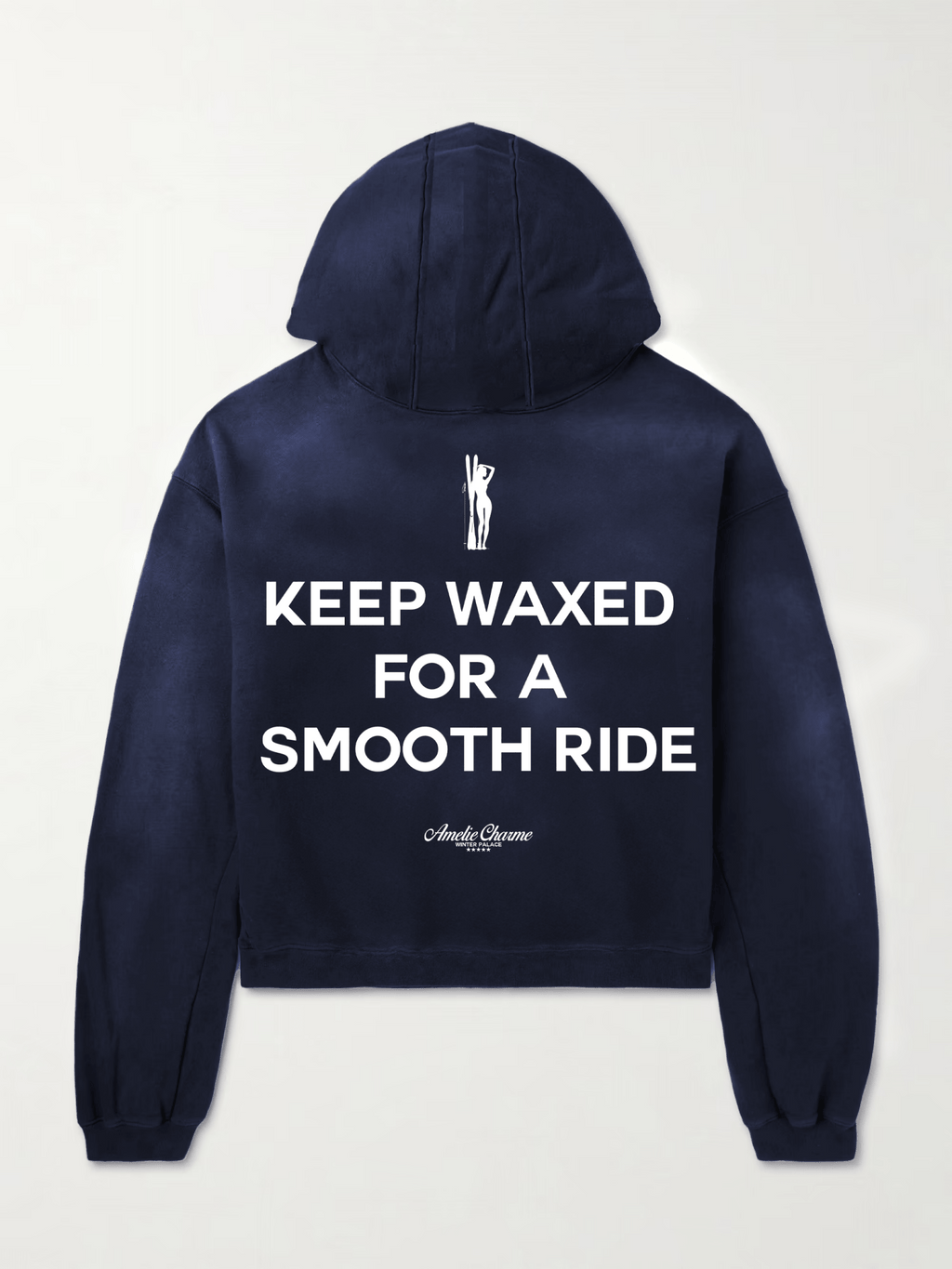 Ski Car Heavyweight Hoodie (Sun - faded) - Amelie Charme