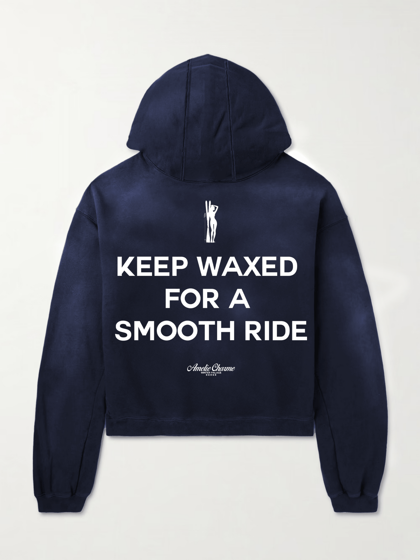 Ski Car Heavyweight Hoodie (Sun - faded) - Amelie Charme