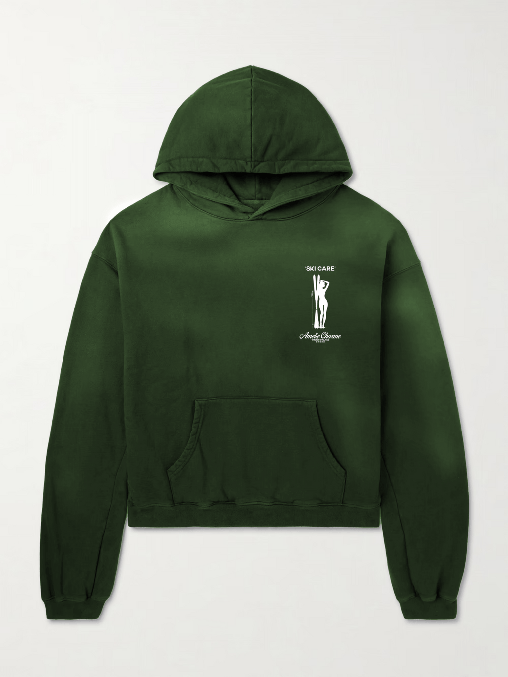 Ski Car Heavyweight Hoodie (Sun - faded) - Amelie Charme