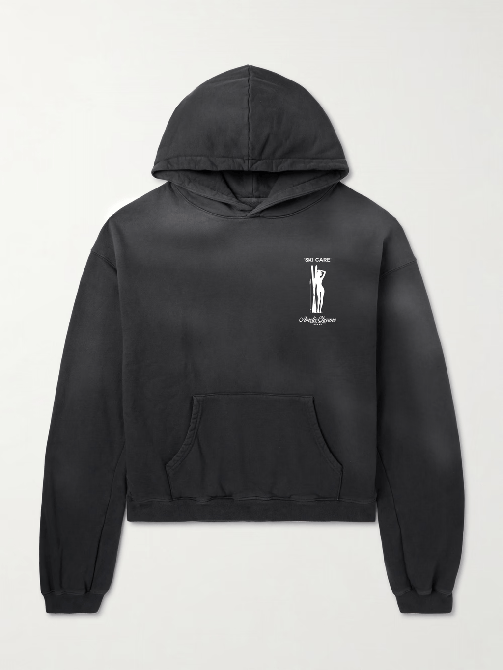 Ski Car Heavyweight Hoodie (Sun - faded) - Amelie Charme