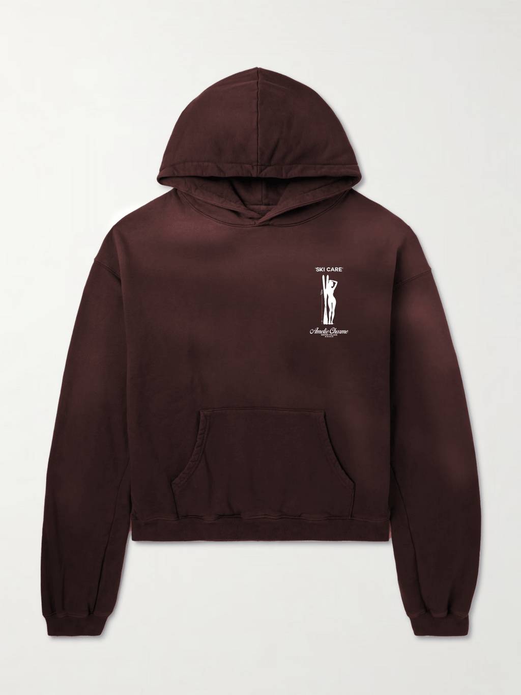 Ski Car Heavyweight Hoodie (Sun - faded) - Amelie Charme