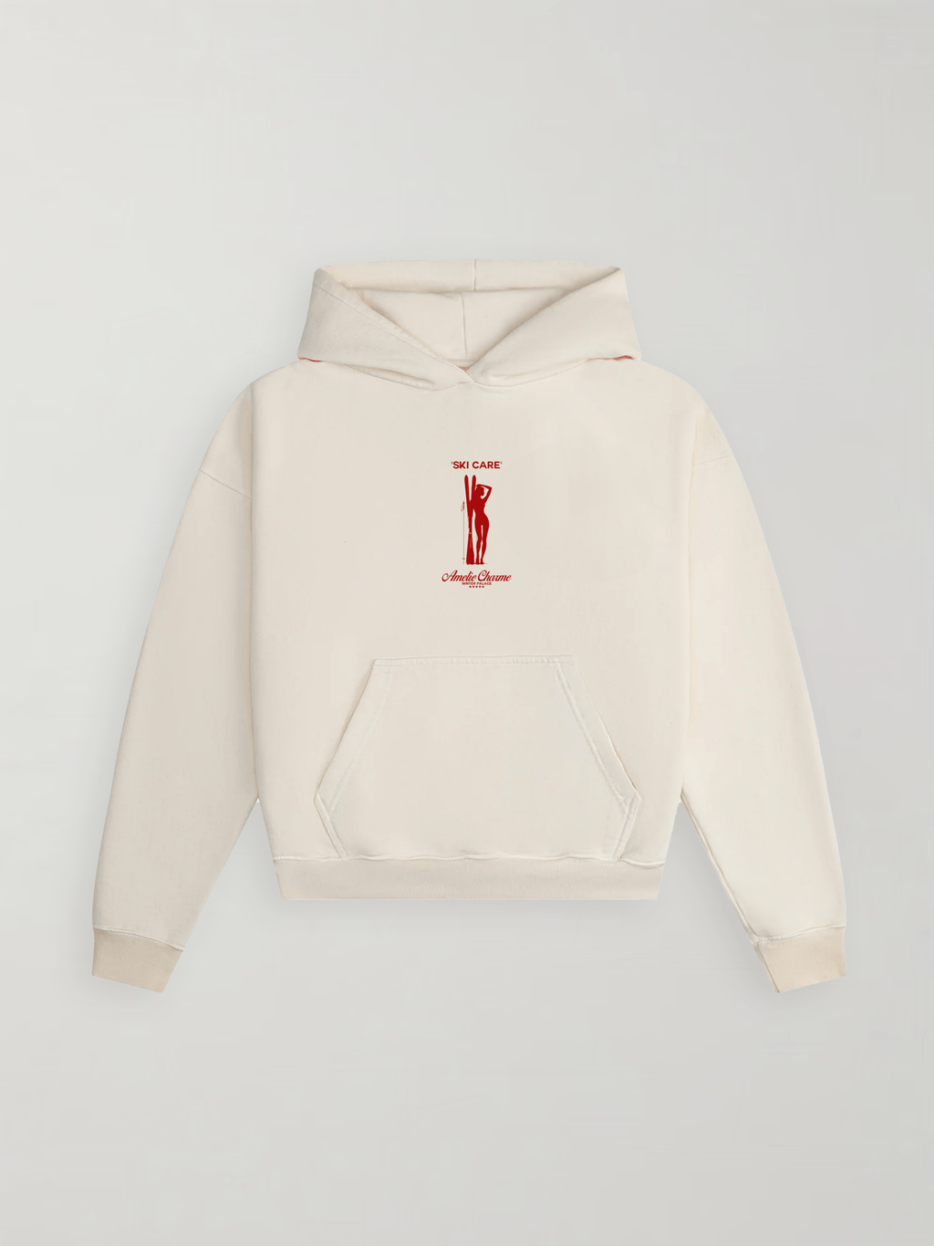 'SKI CARE' Heavyweight Hoodie - Amelie Charme