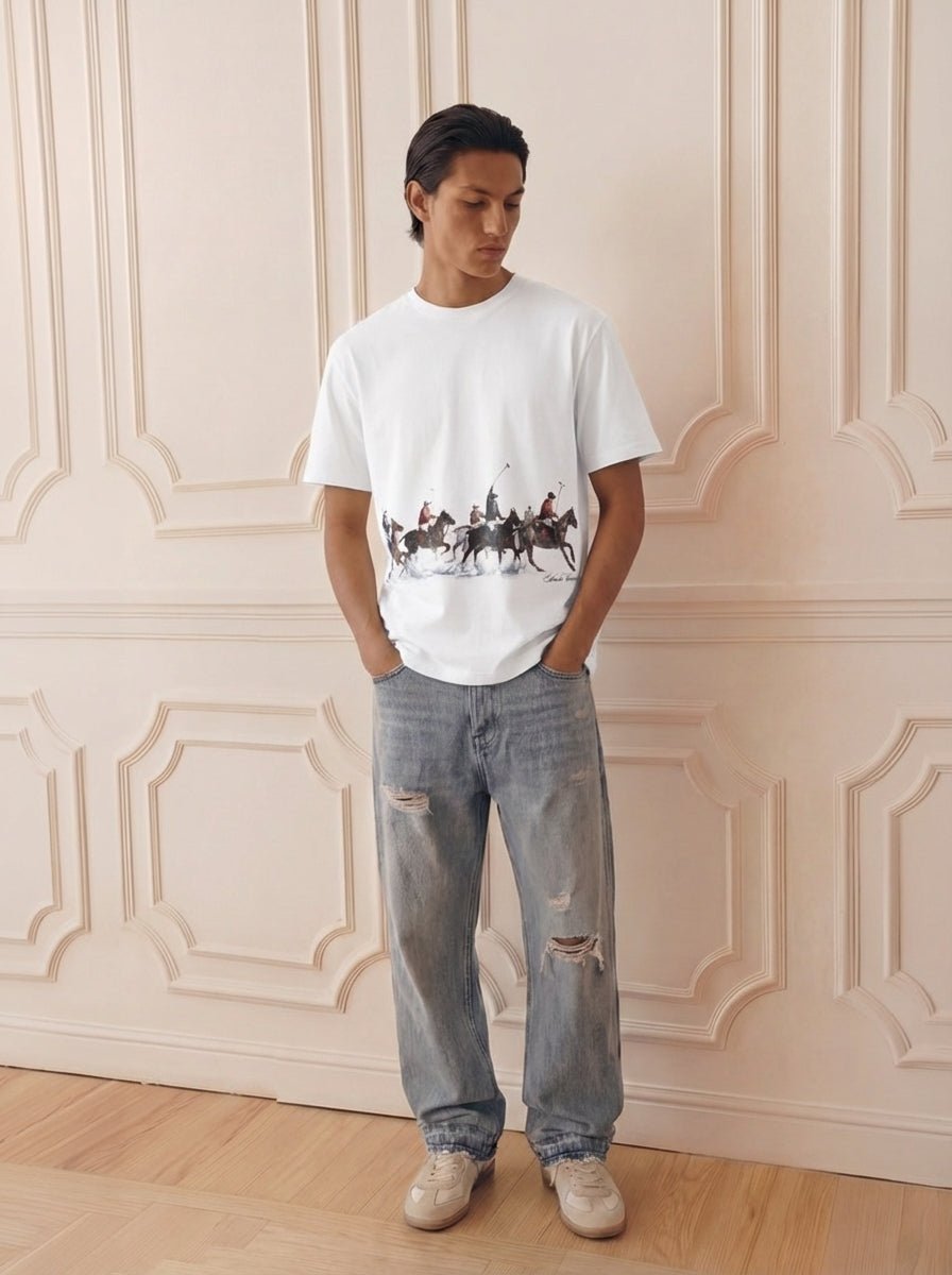 Snow Ponies Tee - Amelie Charme