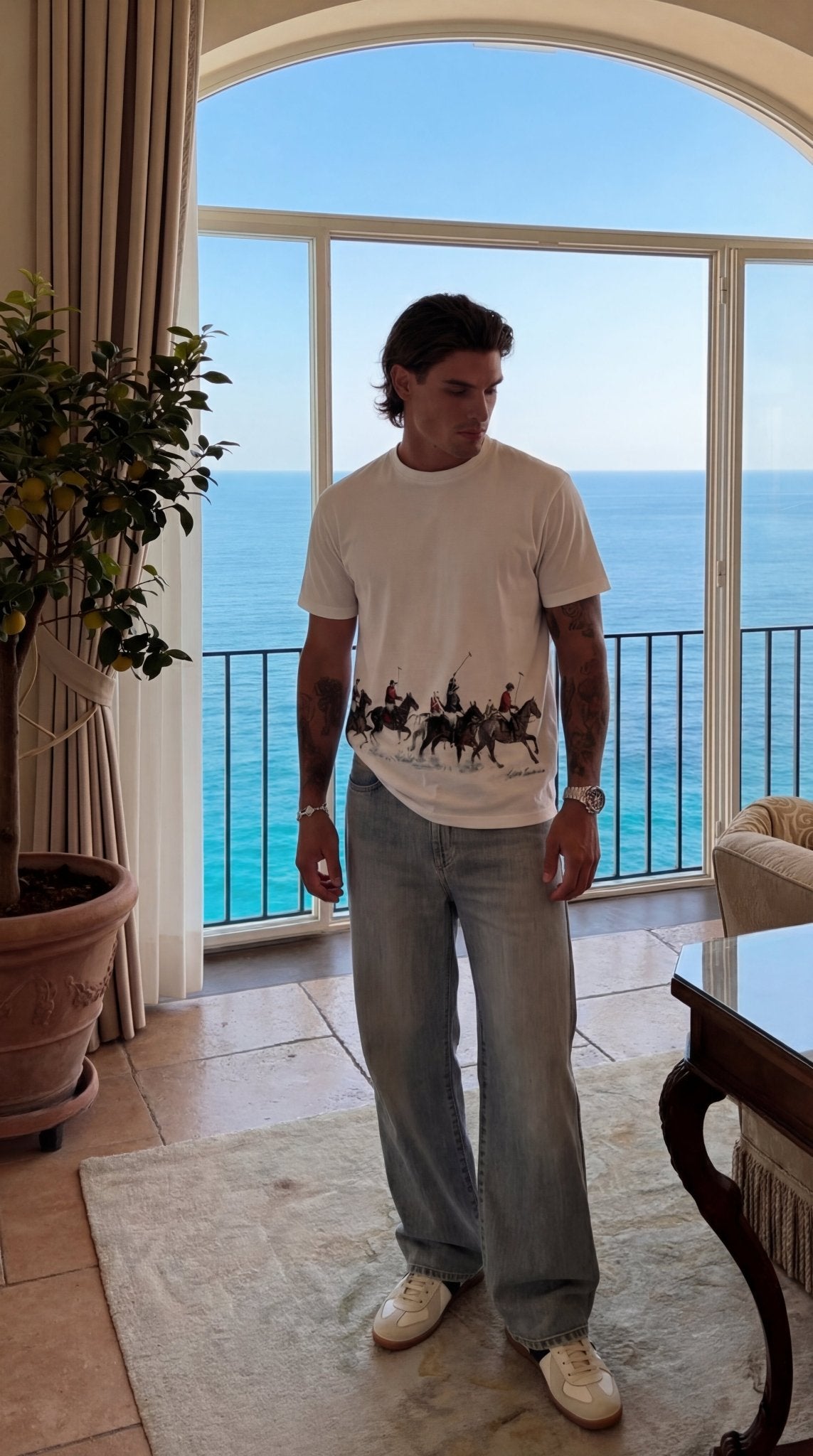 Snow Ponies Tee - Amelie Charme