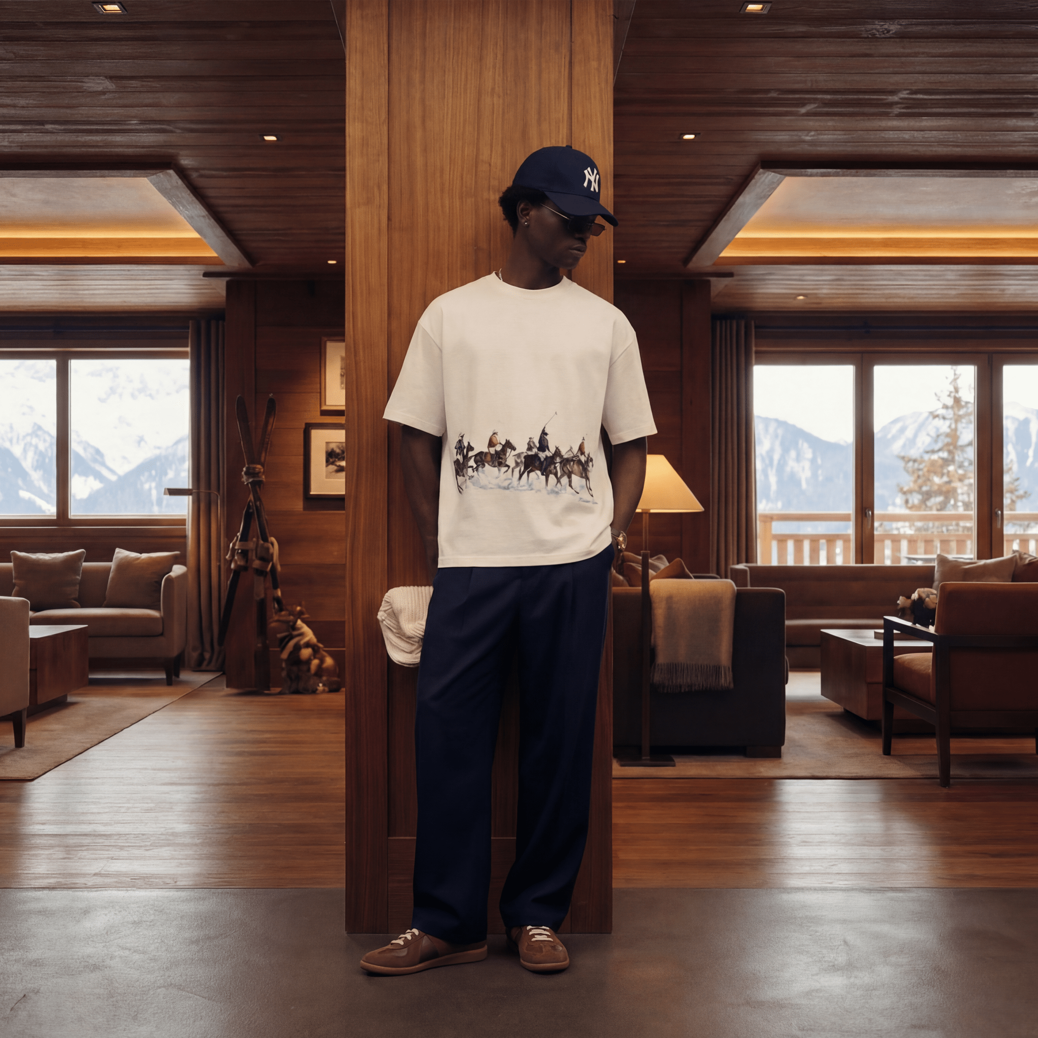 Snow Ponies Tee - Amelie Charme