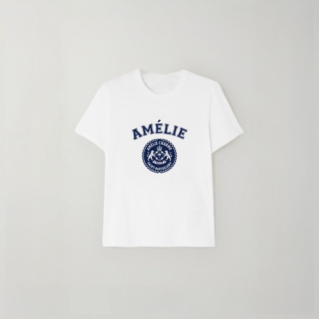 St Barts Baby Tee - Amelie Charme