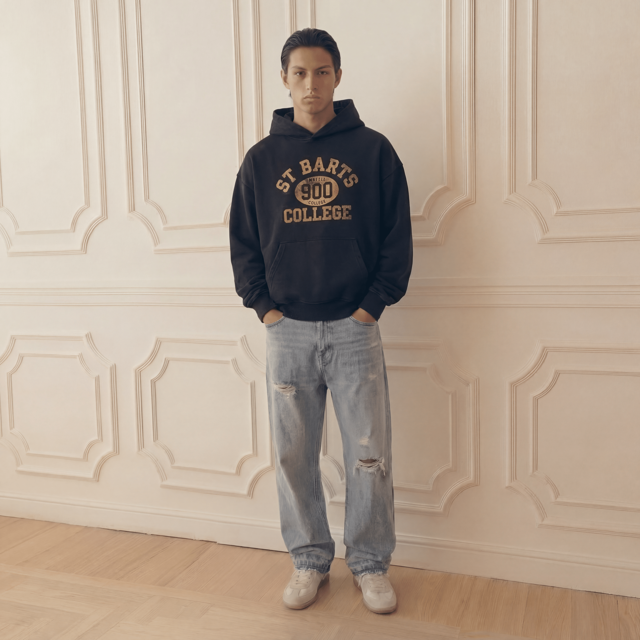 St Barts Collegiate Hoodie - Amelie Charme