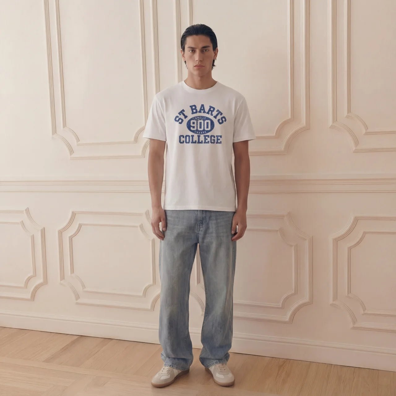 St Barts Collegiate Tee - Amelie Charme