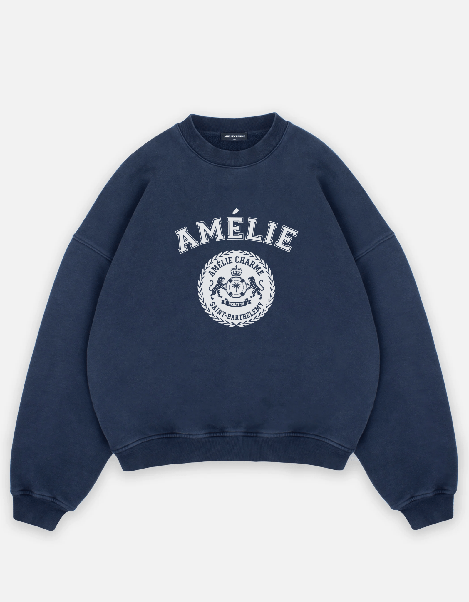 St Barts Crest crewneck - Amelie Charme