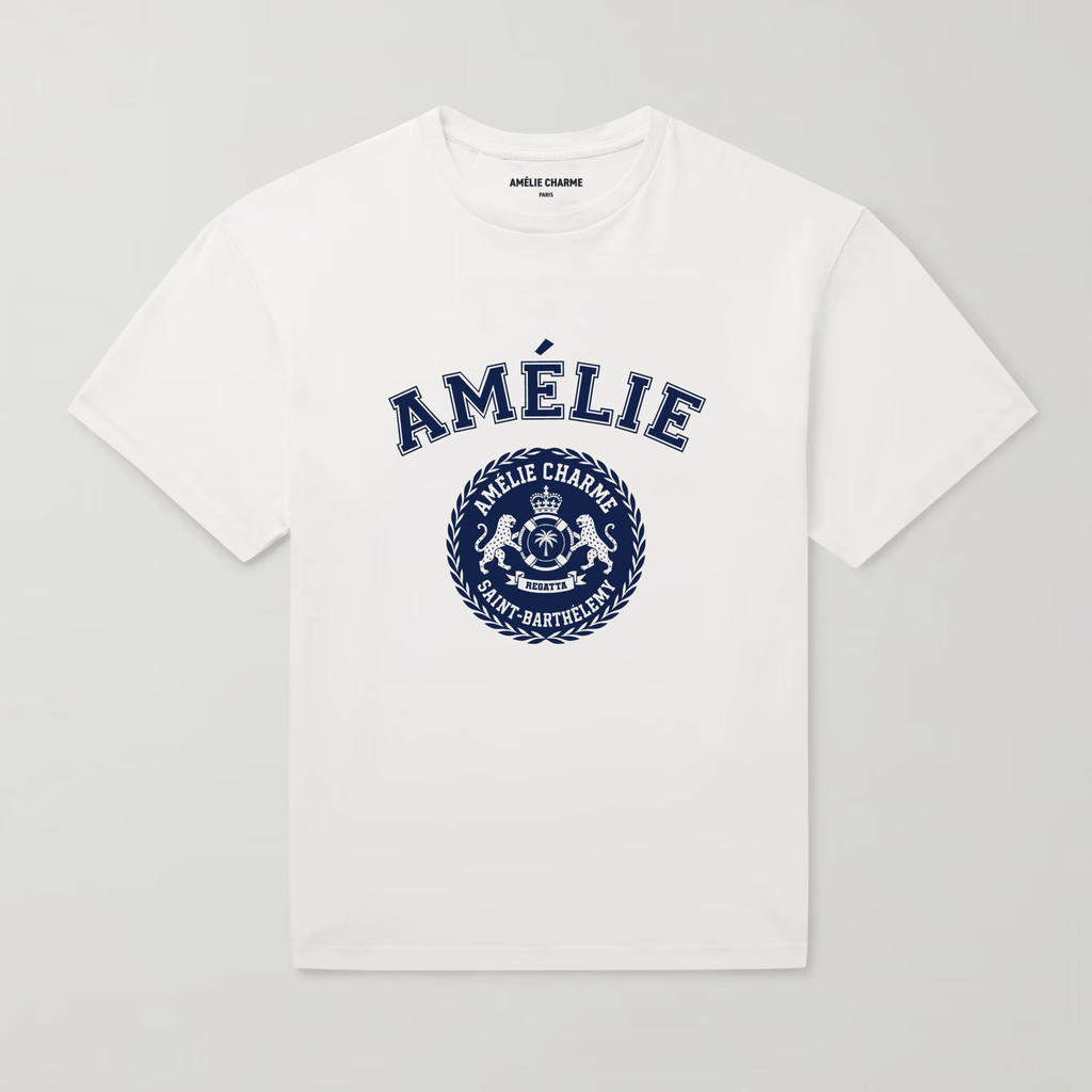 St Barts Crest Tee - Amelie Charme
