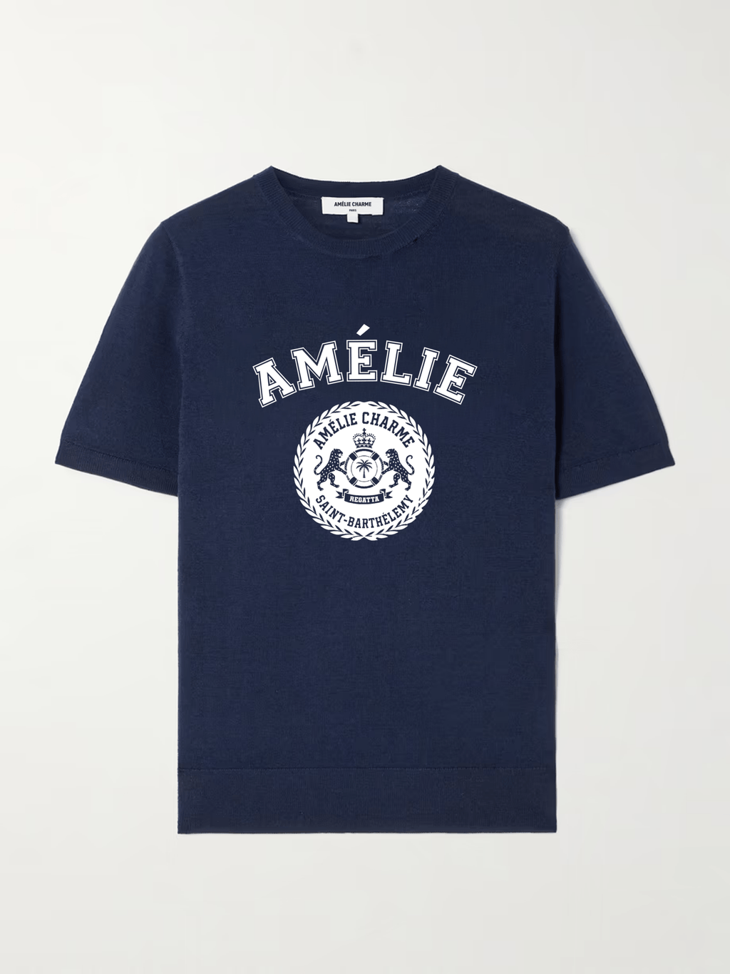 St Barts Crest Womens Tee - Amelie Charme