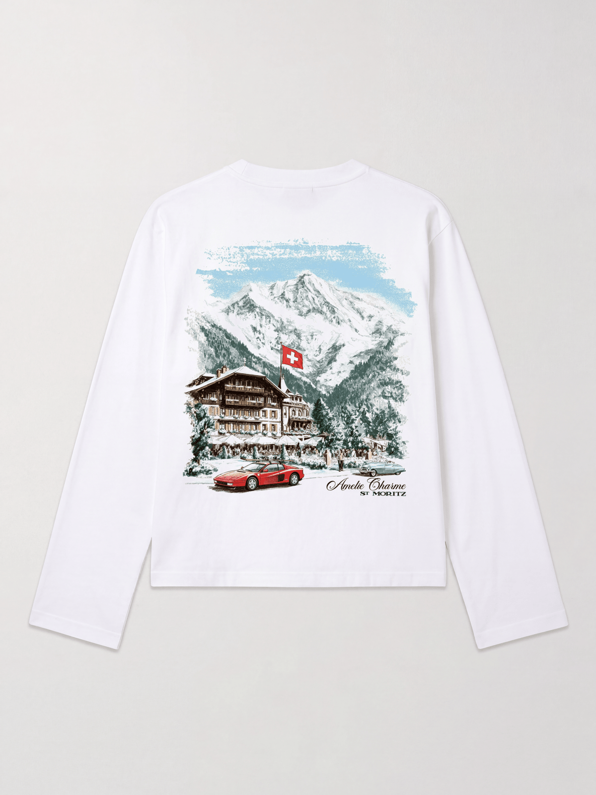 St Moritz Long Sleeve Tee - Amelie Charme
