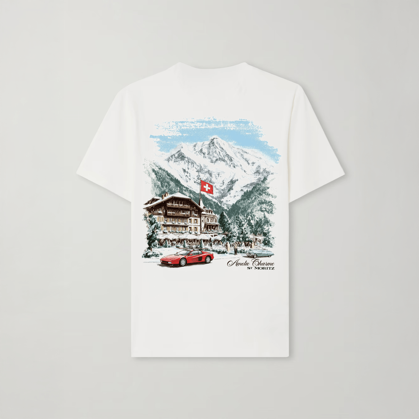 St Moritz Women's Tee - Amelie Charme