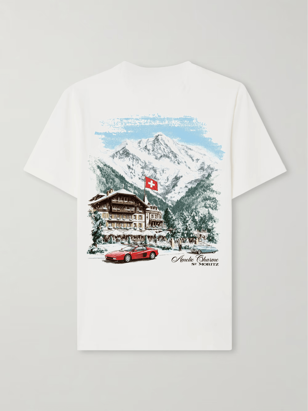 St Moritz Women's Tee - Amelie Charme