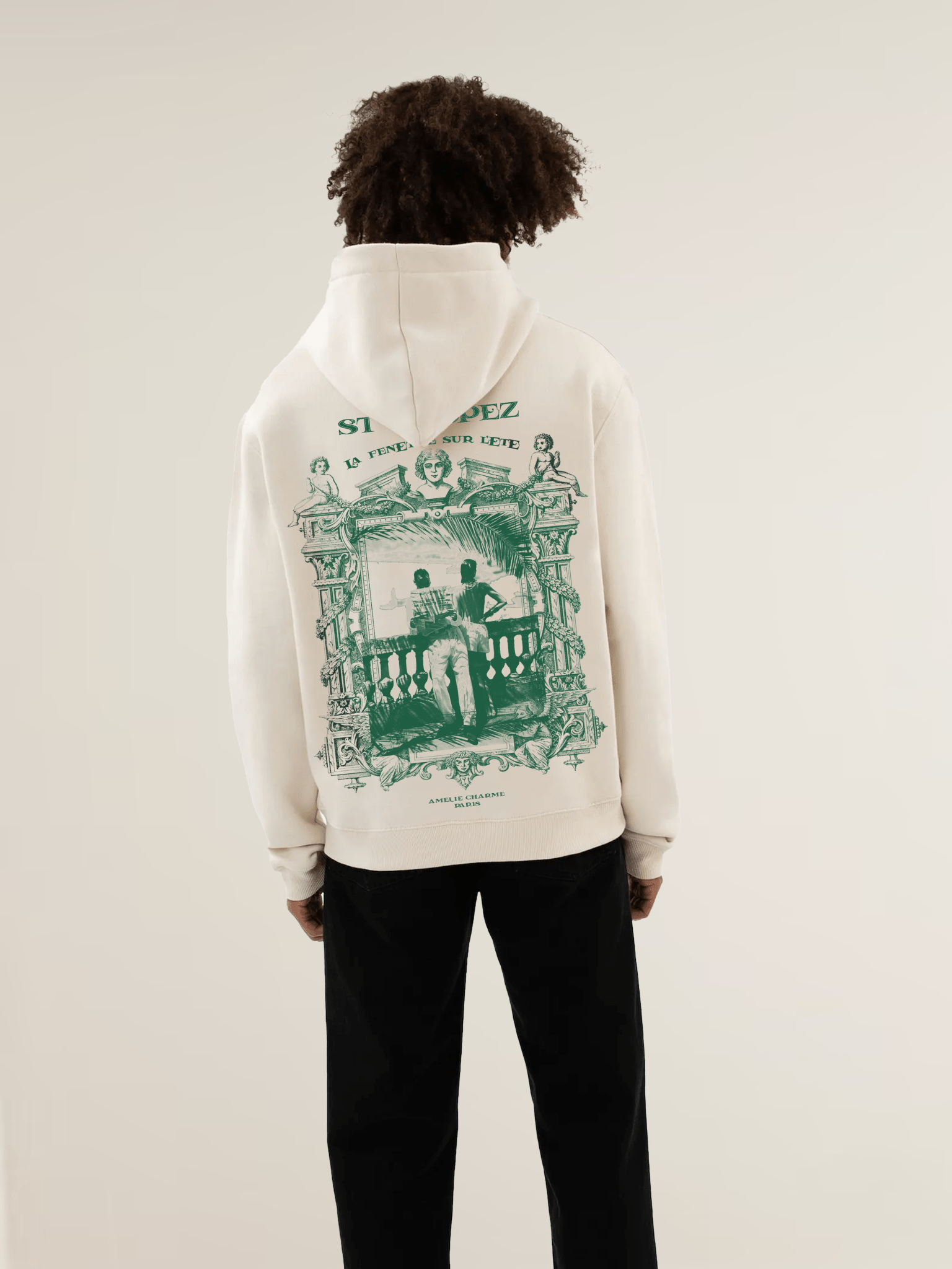 St Tropez Window to Summer Hoodie - Amelie Charme