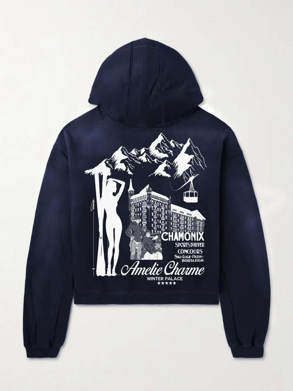 Winter Palace Heavyweight Hoodie - Amelie Charme