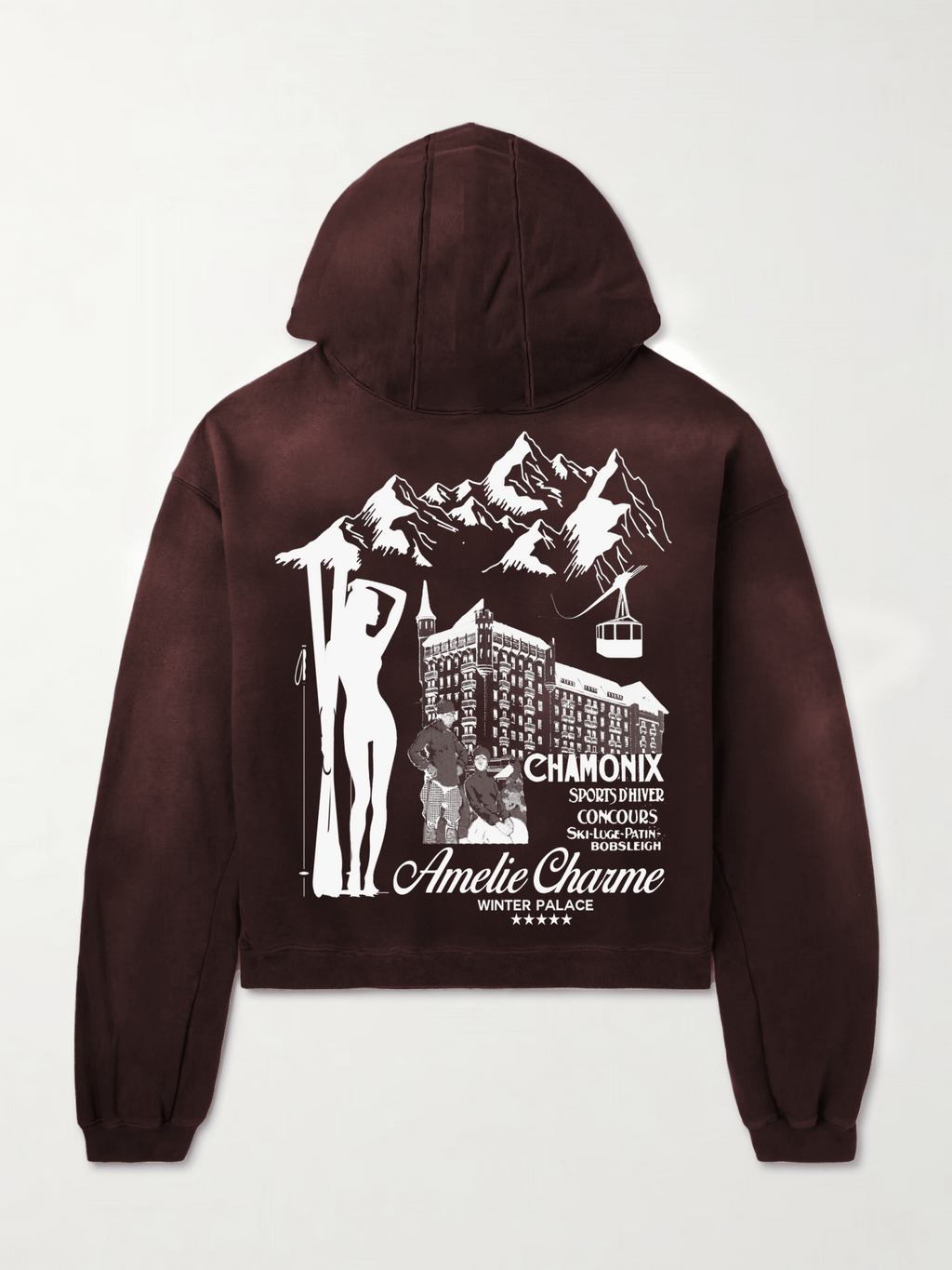 Winter Palace Heavyweight Hoodie - Amelie Charme
