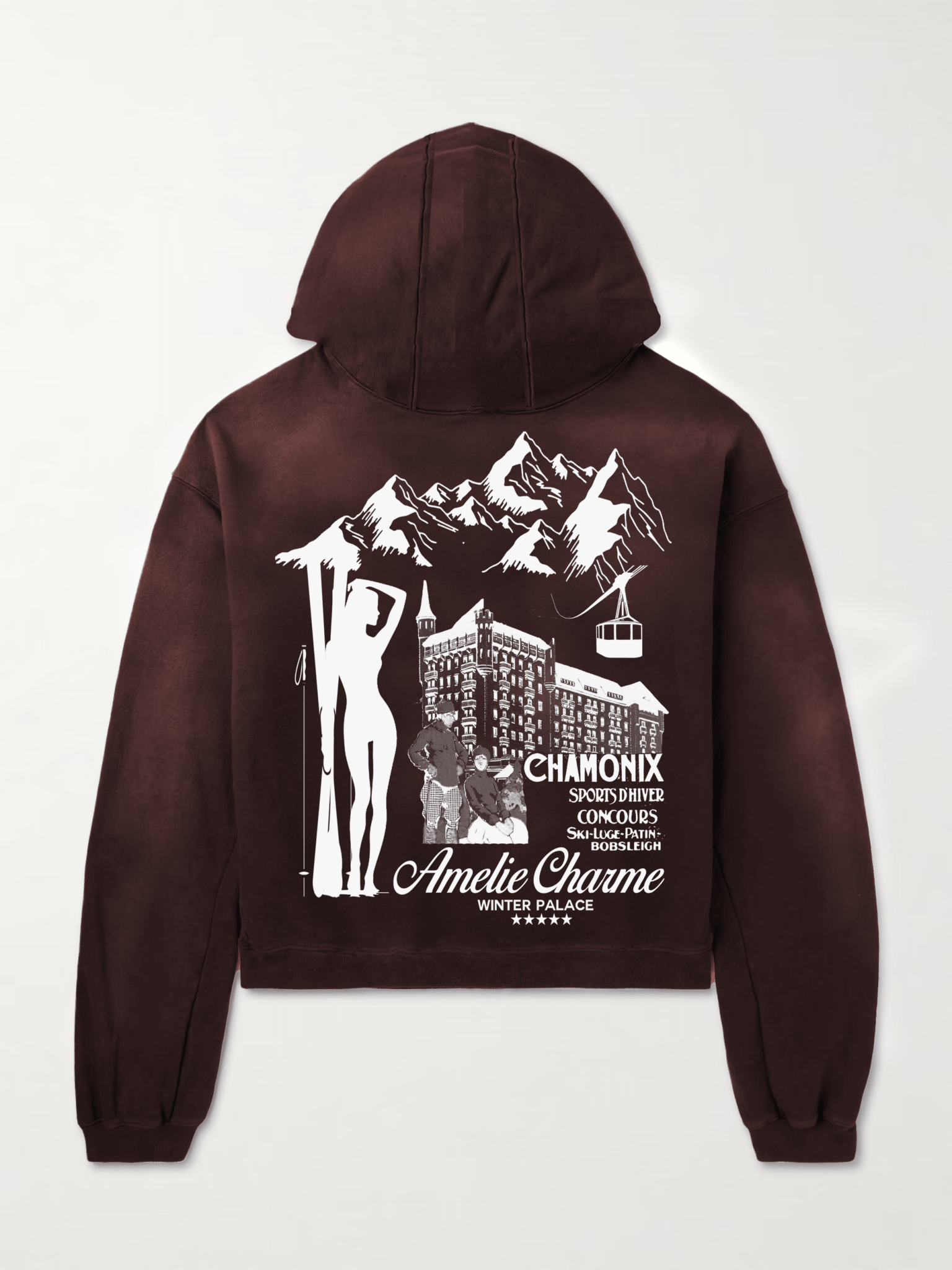 Winter Palace Heavyweight Hoodie - Amelie Charme